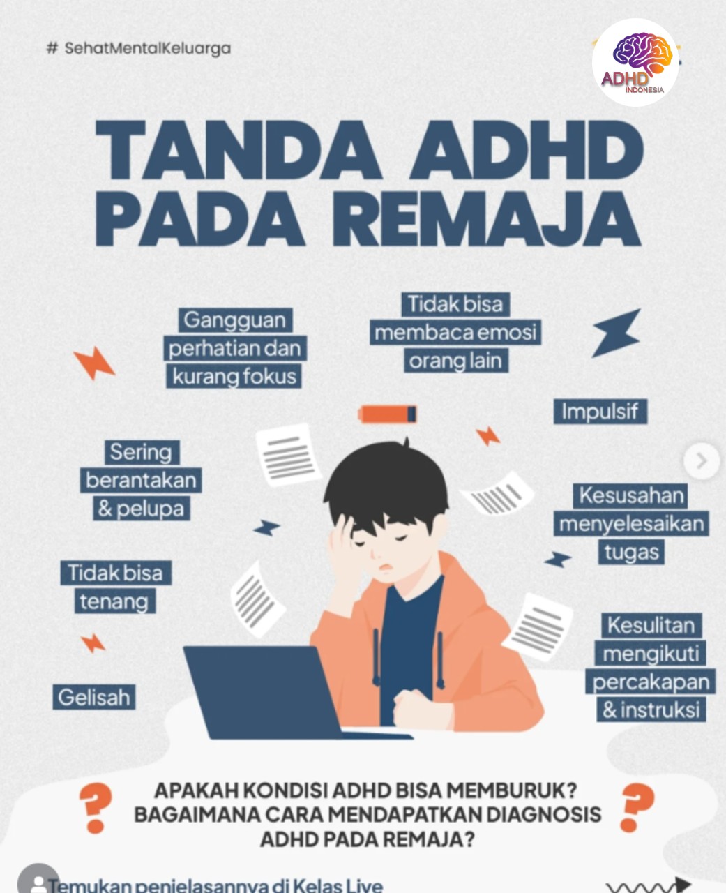 Screening ADHD Non-Diagnostik: Edukasi Awal bagi Orang Tua di Provinsi Maluku Utara