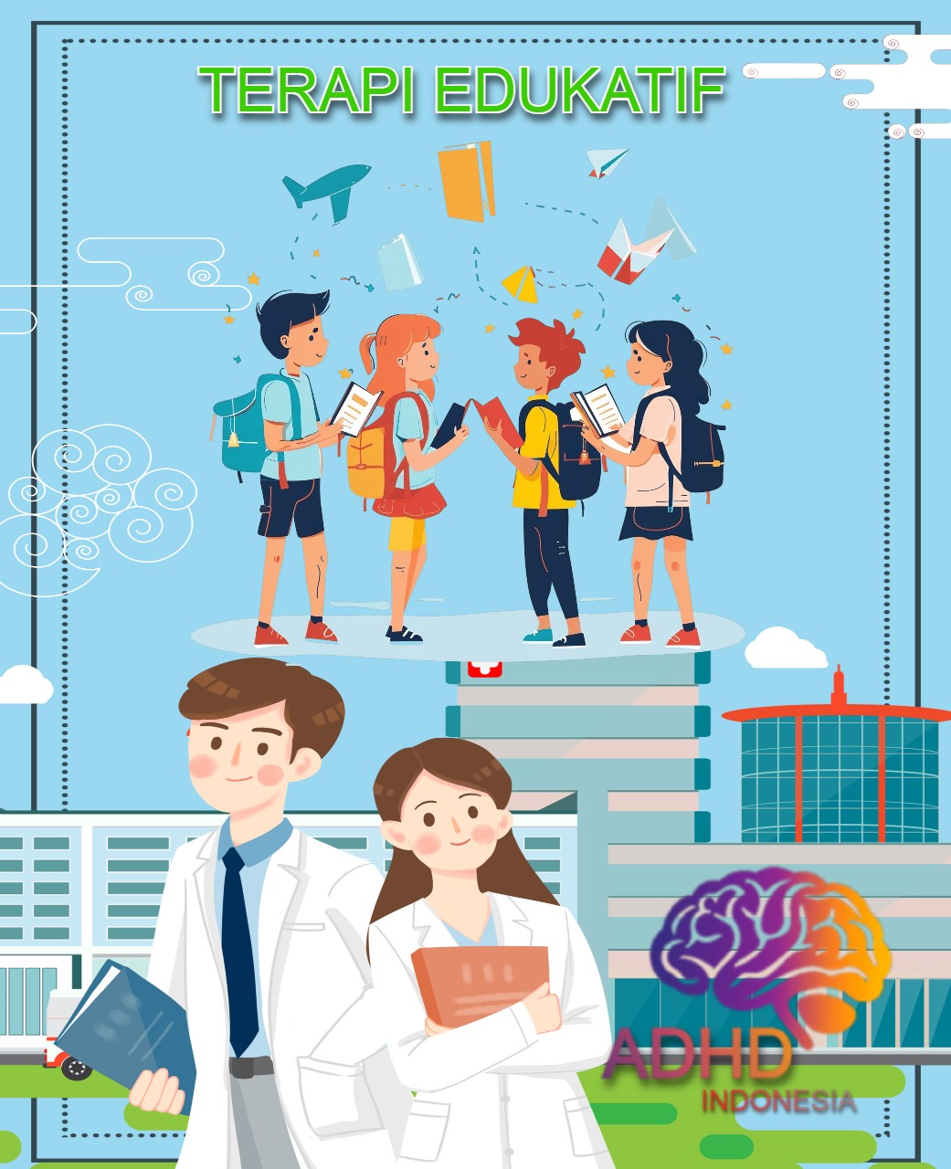 Mitra ADHD Indonesia Provinsi Maluku Utara untuk Terapi Edukatif Berbasis Pembelajaran untuk Anak ADHD